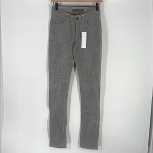 SUPERFINE Grey Straight Pants Jeans Size 25 NWT